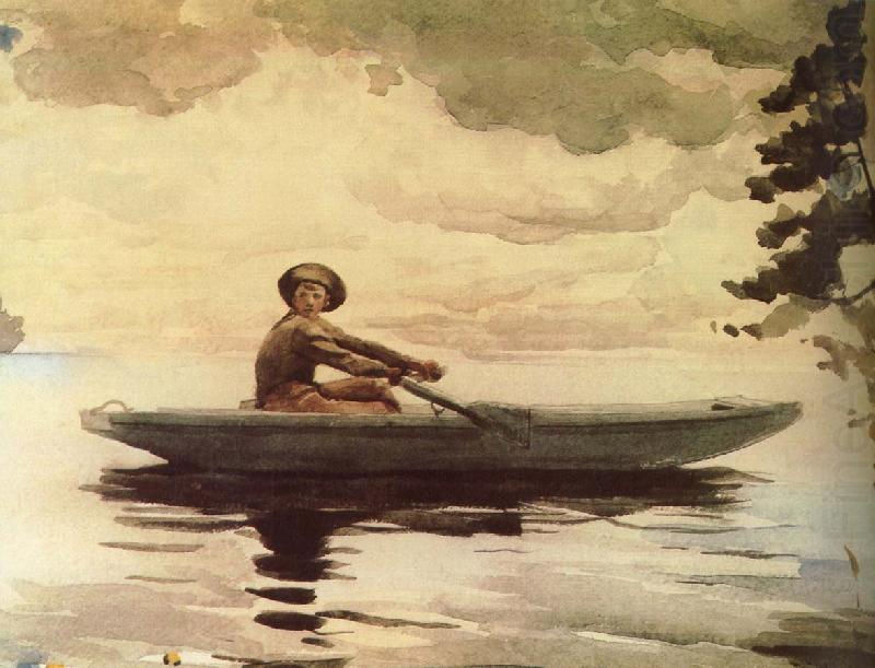Winslow Homer Boating people china oil painting image